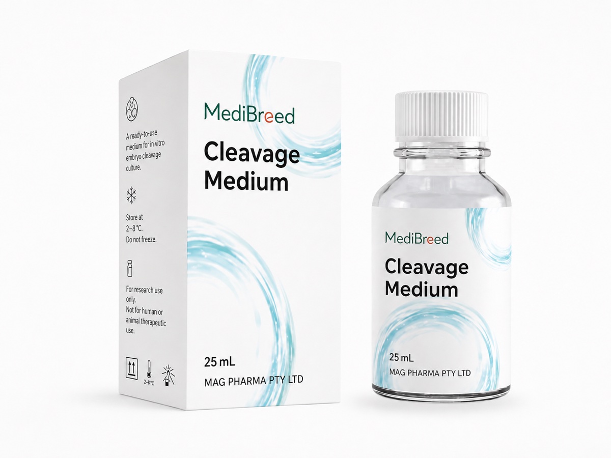MediBreed Cleavage Medium product pack and bottle