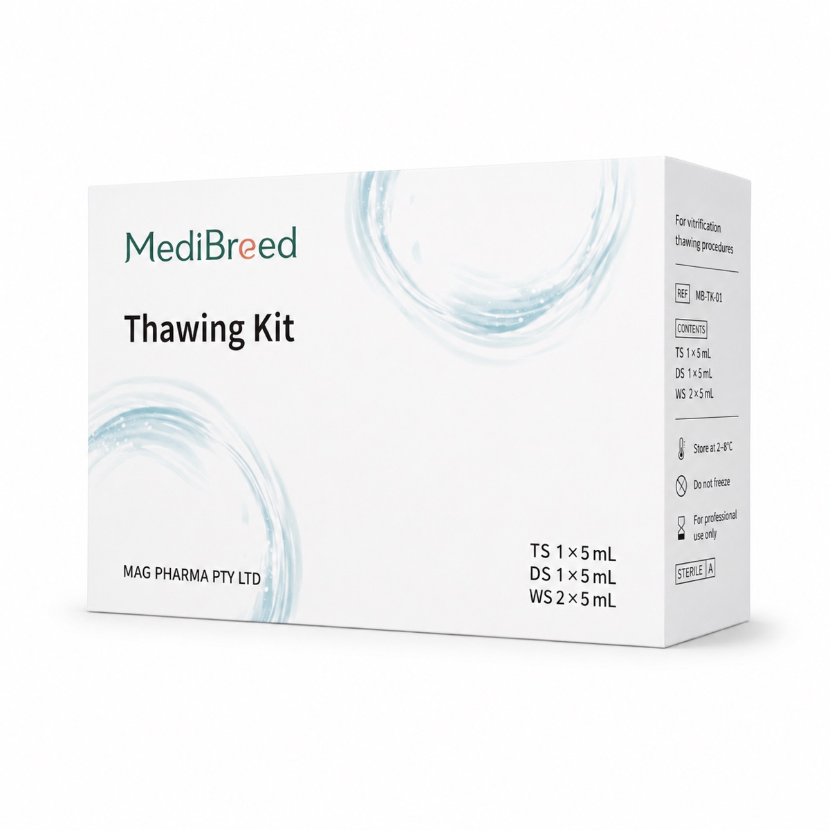 MediBreed Thawing Kit product box